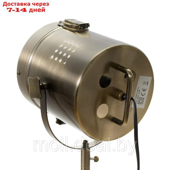 Настольная лампа "Алес" E27 40Вт бронза 24х31 см - фото 8 - id-p202077702