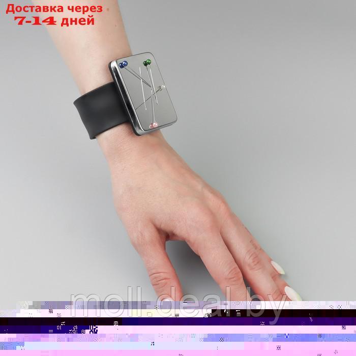 Игольница магнитная на руку, 24 × 5,5 см, цвет МИКС - фото 3 - id-p202073217