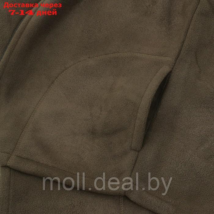 Флисовая куртка мужская, размер XL, 50-52 - фото 2 - id-p202077122