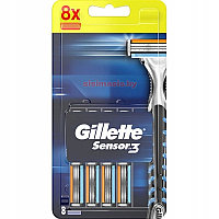 Лезвие для бритья Gillette Sensor 3/8шт, оригинал