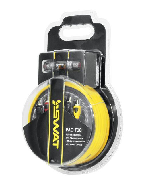 SWAT PAC-F10 для подкл. 4х кан. усилителя 10Ga, ССА, блистер - фото 2 - id-p202118775