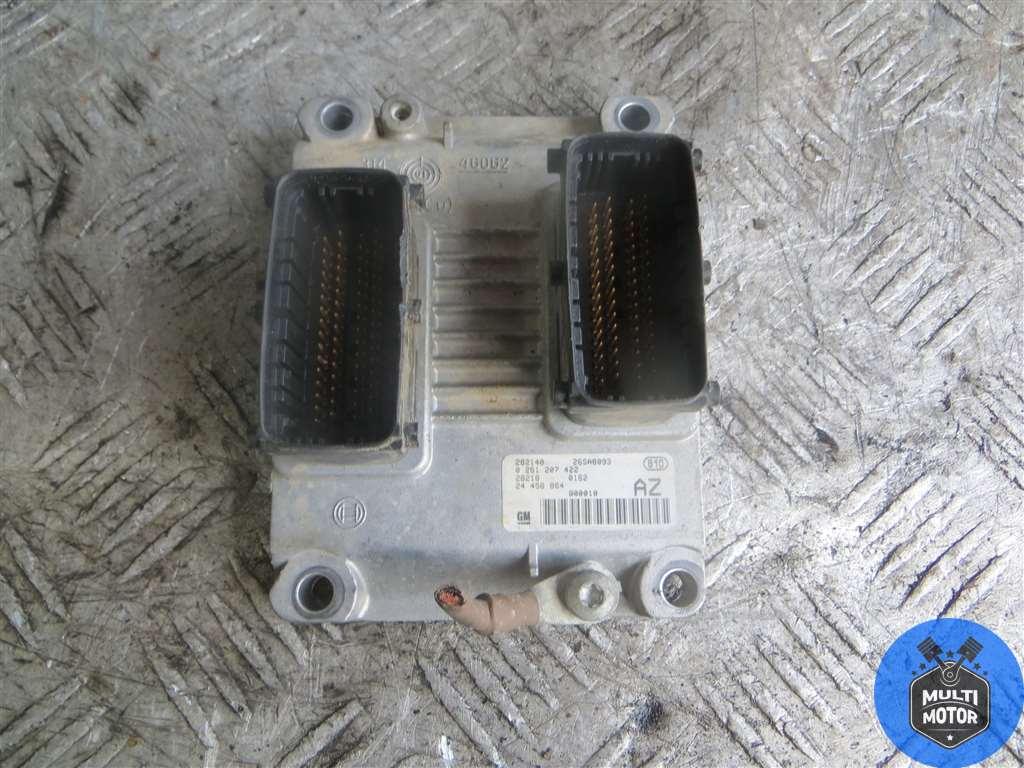 Блок управления двигателем OPEL AGILA A (2000-2007) 1.0 i Z 10 XE - 58 Лс 2003 г. - фото 1 - id-p202121985