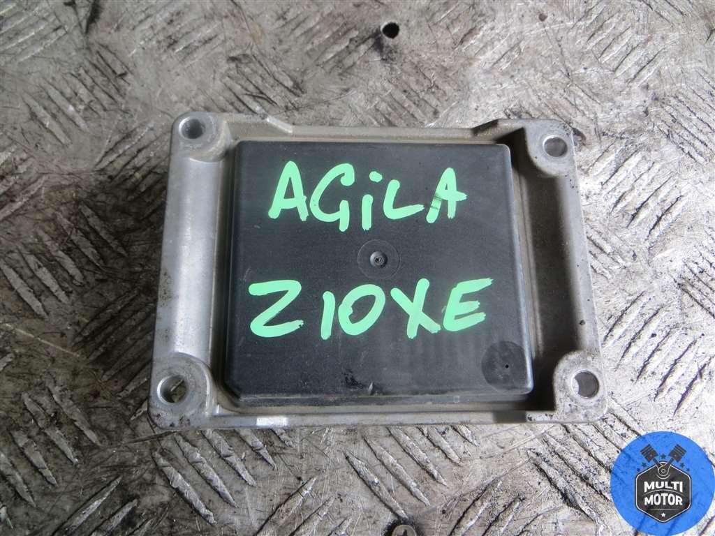 Блок управления двигателем OPEL AGILA A (2000-2007) 1.0 i Z 10 XE - 58 Лс 2003 г. - фото 3 - id-p202121985