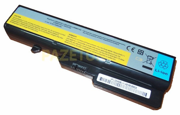 Батарея для ноутбука Lenovo IdeaPad G470 G470A G470AH G470G li-ion 10,8v 4400mah черный