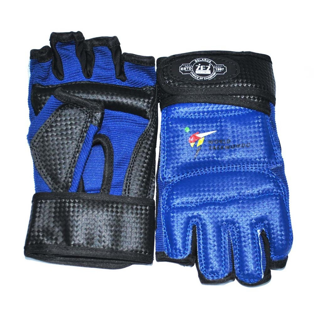 Перчатки для тхэквондо WTF синие р-р XL , Band-XL - фото 1 - id-p202171083