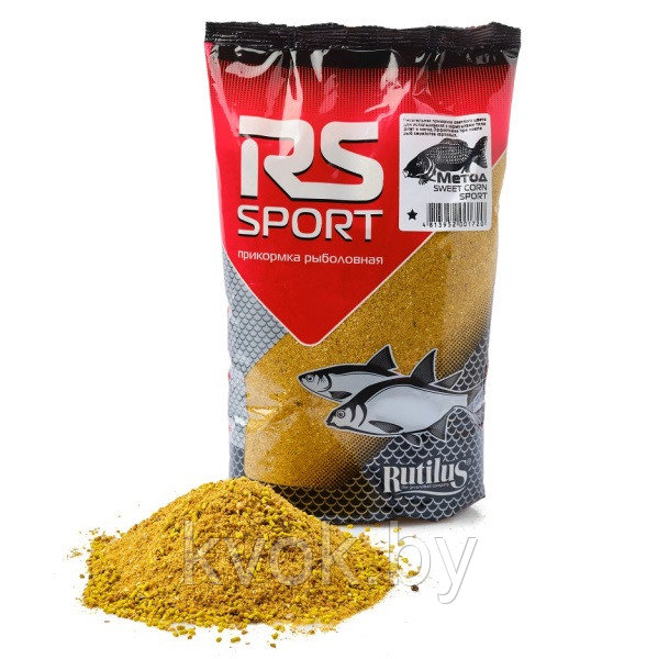 Прикормка RS Спорт Метод sweet corn 1кг - фото 1 - id-p202171231