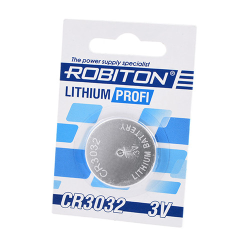 Дисковая литиевая батарейка ROBITON PROFI R CR3032