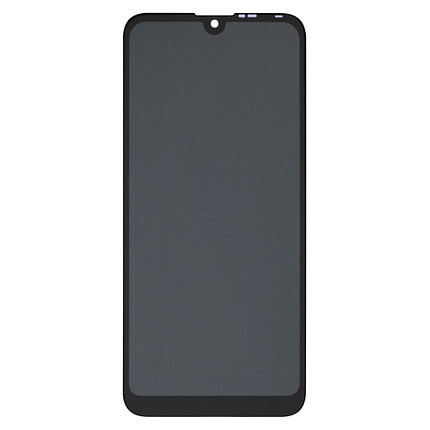 Дисплей (экран) для Huawei Y7 2019 (DUB-LX1) с тачскрином и рамкой, черный, фото 2