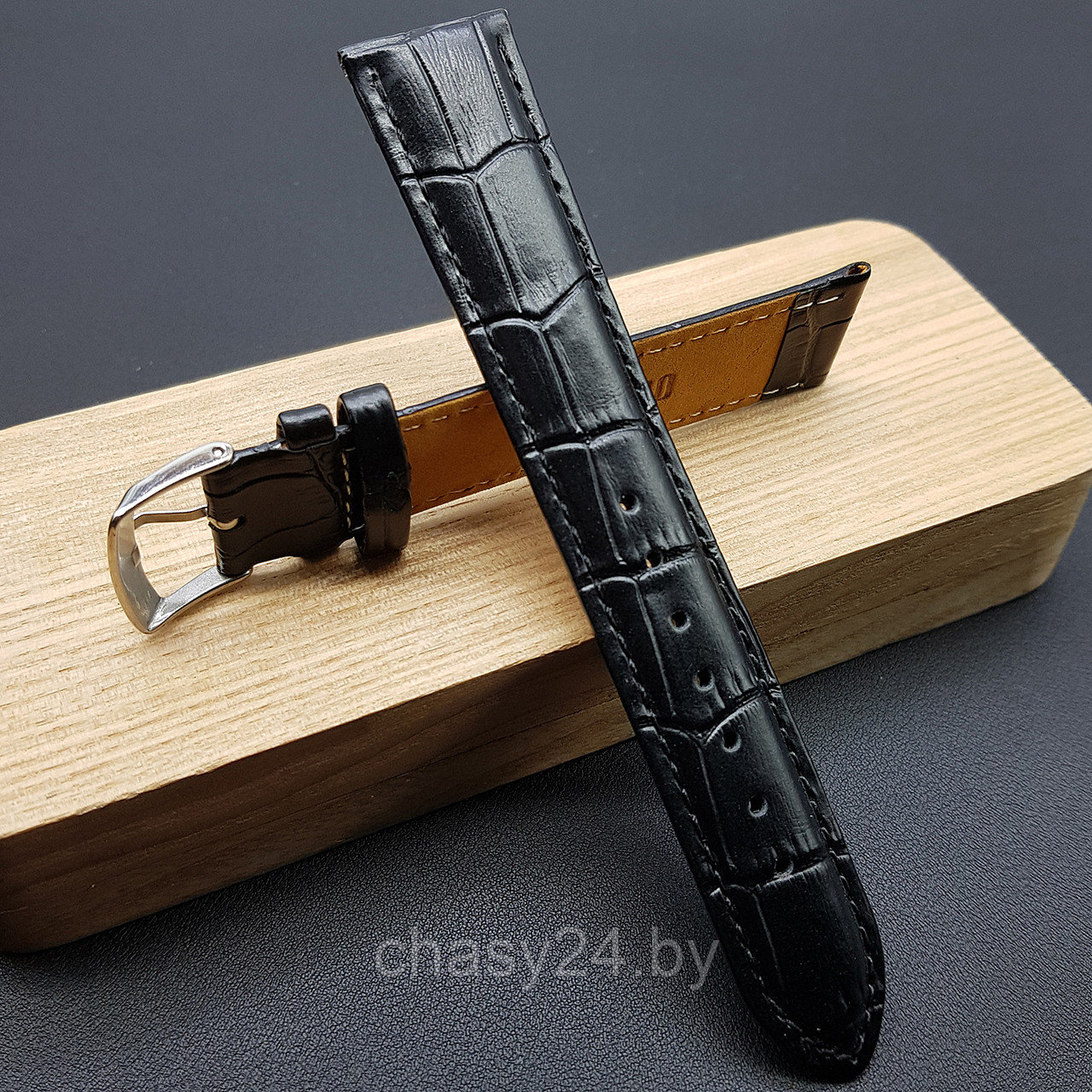 РЕМЕШОК MODENO ЧЕРНОГО ЦВЕТА ДЛЯ НАРУЧНЫХ ЧАСОВ 14 ММ АРТИКУЛ A001-14MM