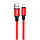 USB кабель Borofone BX82 Bountiful Lightning длина 1 метр (Красный), фото 2