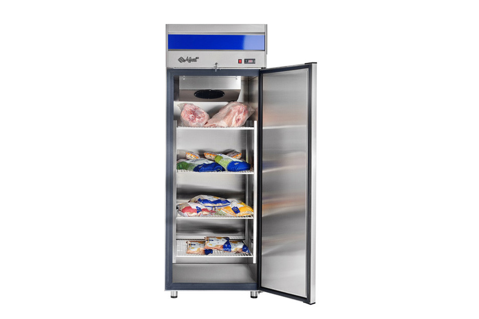 Шкаф холодильный ШХс-0,7-01 нерж. (740х820х2050) среднетемпературный - фото 1 - id-p202176727