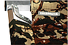 Раскладушка туристическая "СЛЕДОПЫТ" в чехле, 1850х750х400 мм, труба оцинк. 25х25 мм, фото 6