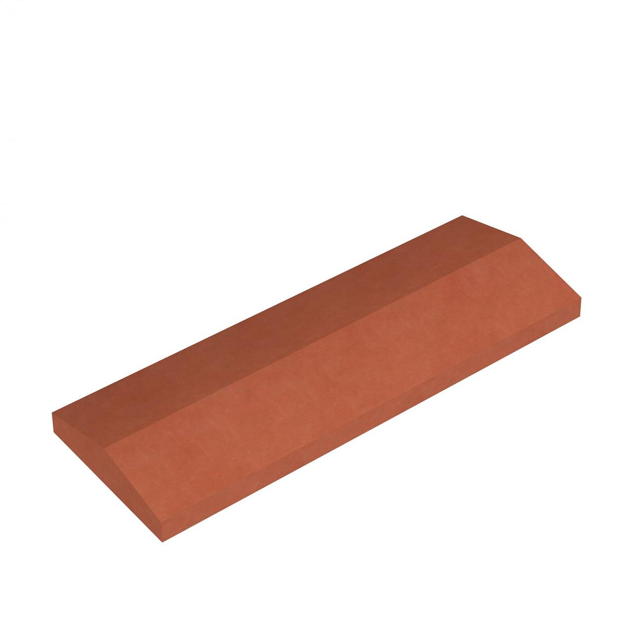 Крышка для пролета бетонная гладкая 500*180 мм (Цвет клинкер) - фото 1 - id-p202179205