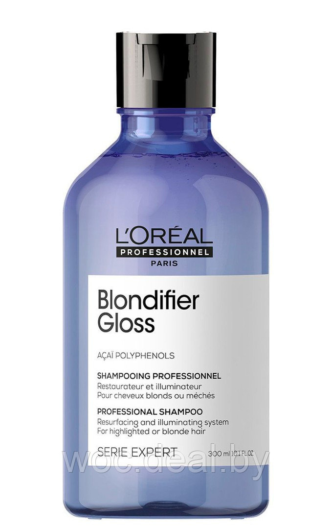 L'Oreal Professionnel Шампунь для осветленных и мелированных волос Blondifier Gloss Serie Expert, 500 мл - фото 1 - id-p177876260