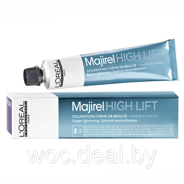 L'Oreal Professionnel Краска для волос Majirel High Lift, 50 мл, пепельно-бежевый - фото 1 - id-p167854946