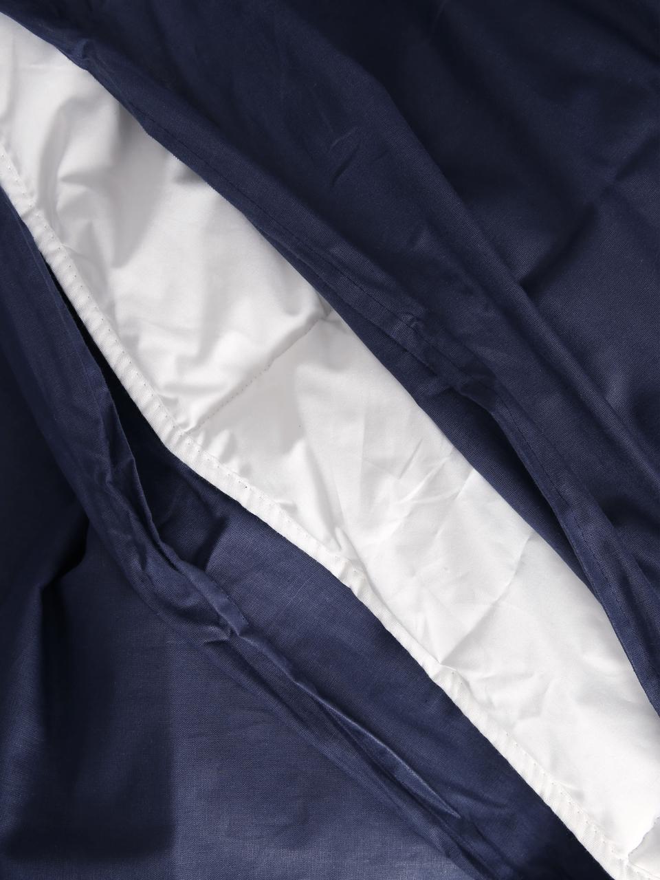 Комплект постельного двуспальный евро Emily 70, темно-синий - фото 9 - id-p201302723