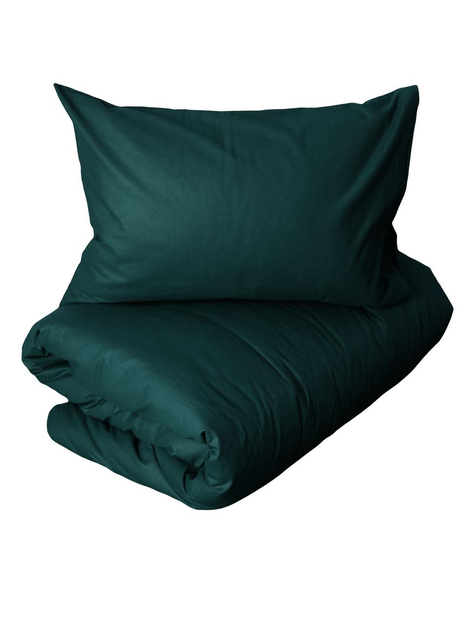 Комплект постельного двуспальный евро Emily 70, темно-бирюзовый - фото 1 - id-p201302304