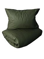 Комплект постельного двуспальный Emily 50, Темно-зеленый