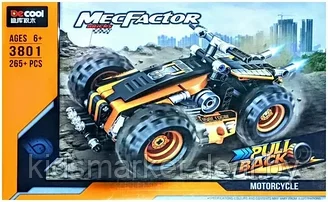 Конструктор DECOOL 3801 Technic MecFactor "Гоночный автомобиль", аналог LEGO Technic, 265 деталей