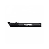 Маркер перманентный Kores K-Marker XP1, черный, 3мм