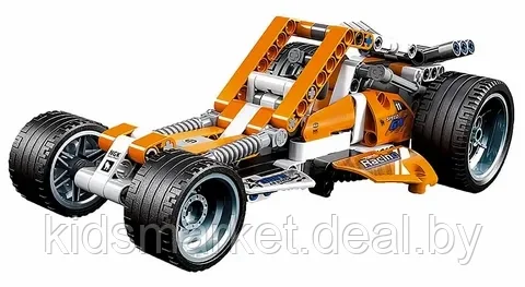 Конструктор DECOOL 3804 Technic MecFactor "Багги", Аналог LEGO Technic, 227 деталей - фото 2 - id-p202191190