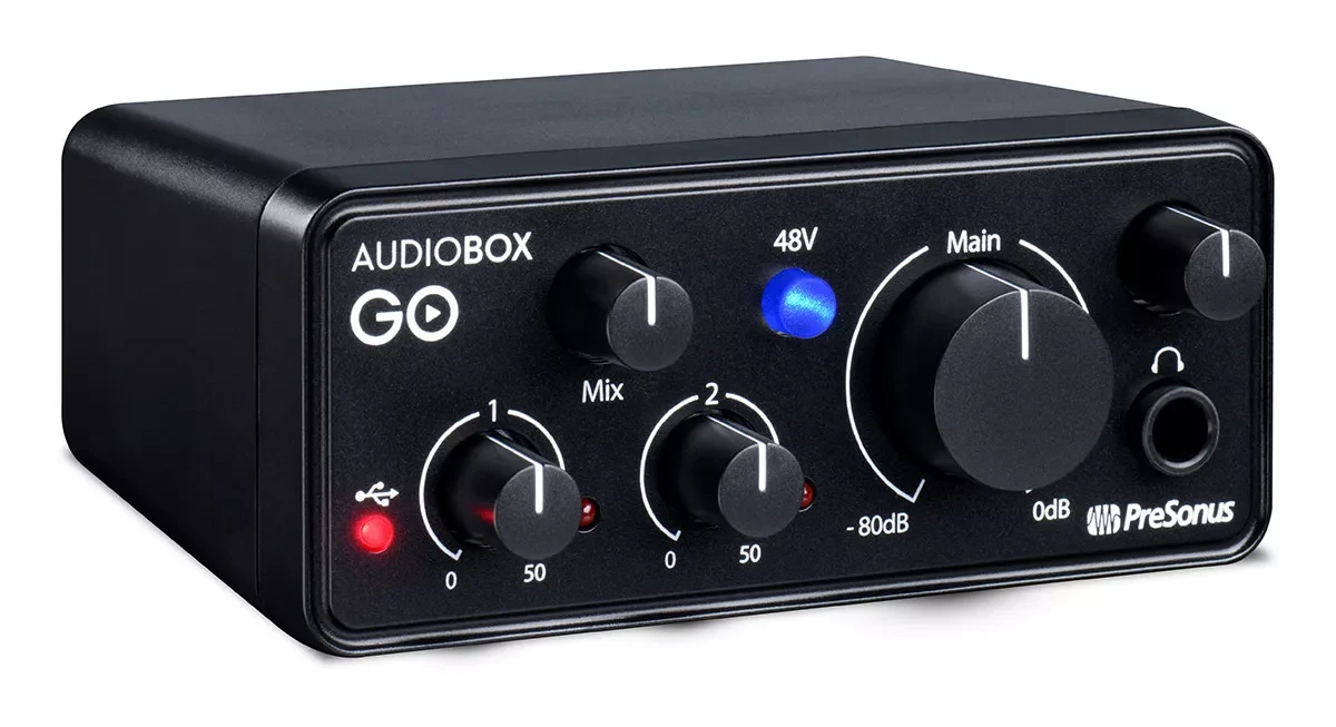 Аудиоинтерфейс Presonus AudioBox GO - фото 2 - id-p202191436