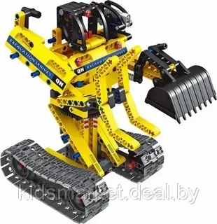 Конструктор QiHui 6801 Technic 2в1 Экскаватор и робот, 342 детали, аналог Лего Техник - фото 3 - id-p202191539