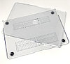 Пластиковый чехол-накладка HardShell Case для MacBook Air 13” A1369 / A1466 матовый полупрозрачный, фото 3