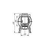 ОТОПИТЕЛЬНО-ВАРОЧНАЯ ПЕЧЬ "ТАЙГА" PRO, фото 5