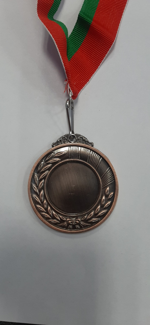 Медаль 5 см с ленточкой 3 место ,5,2 RIM-1 Бронзовый - фото 2 - id-p202203373