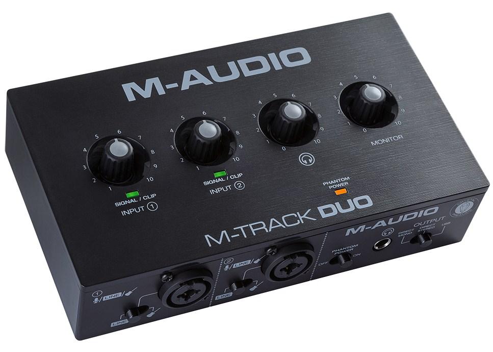 Аудиоинтерфейс M-Audio M-Track Duo - фото 2 - id-p202208009