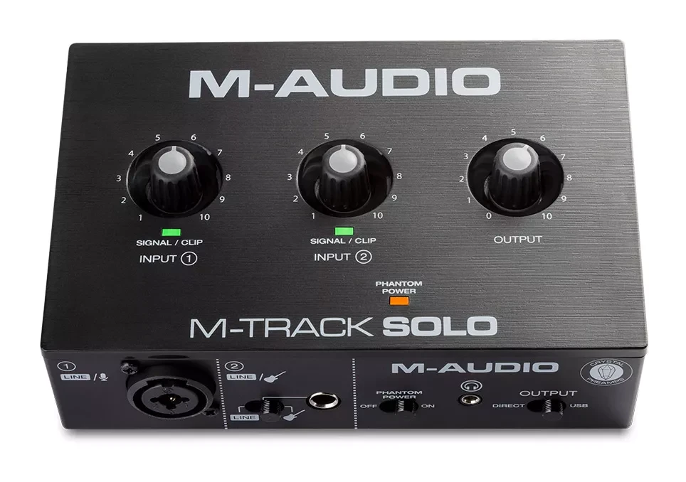 Аудиоинтерфейс M-Audio M-Track SOLO - фото 1 - id-p202208195
