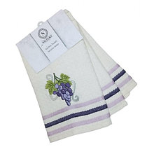 Комплект кухонных вафельных полотенец (3 шт.) 35*50 см модель 436