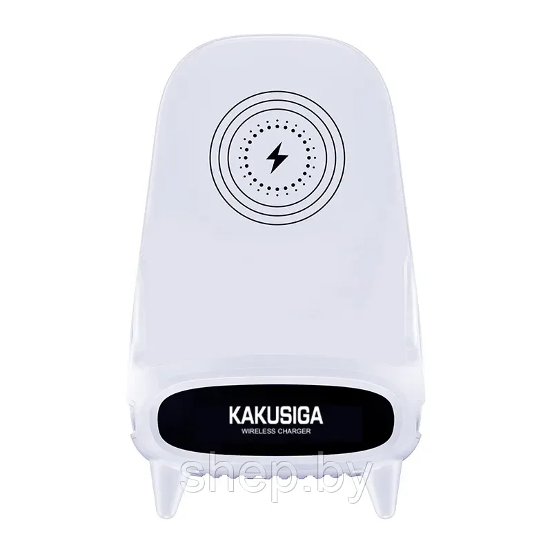 Держатель для мобильных телефонов KAKUSIGA KSC-794 с беспроводной зарядкой - фото 2 - id-p202210872