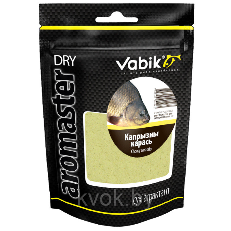 Сухой аттрактант Vabik Aromaster Dry Капризный карась - фото 1 - id-p202210893