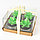 Декоративные свечи "Кактусы" 4шт. в подарочной упаковке, фото 3