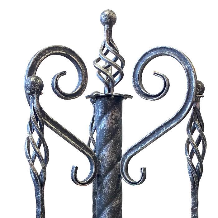 Каминный набор Версаль Башня серебро - фото 5 - id-p165715559