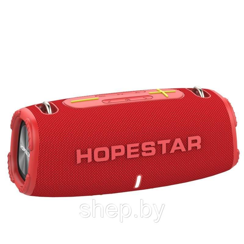 Портативная акустическая стерео колонка Hopestar H50 20W Цвет: черный, красный, зеленый, серый - фото 3 - id-p202218970