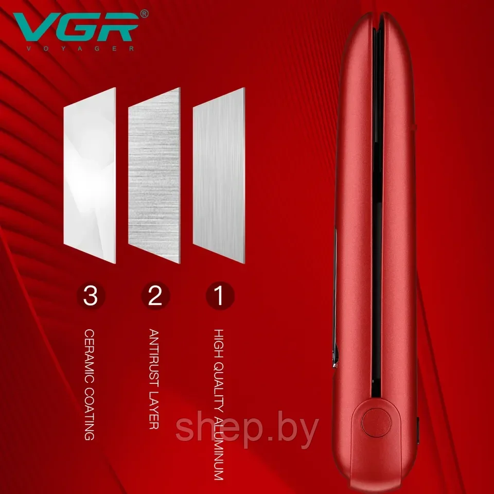 Утюжки для укладки волос VGR V-585 - фото 7 - id-p202220913