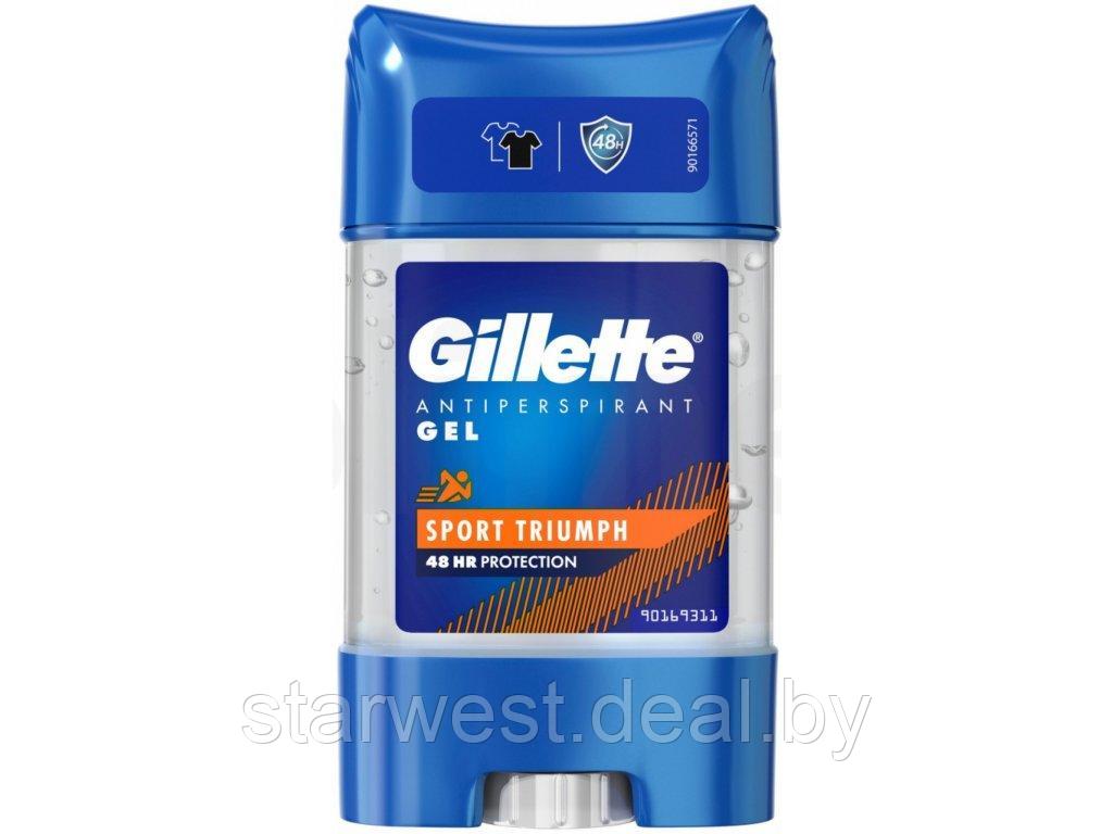 Gillette Gel Sport Triumph 70 мл Мужской гелевый дезодорант-антиперспирант - фото 1 - id-p202221399