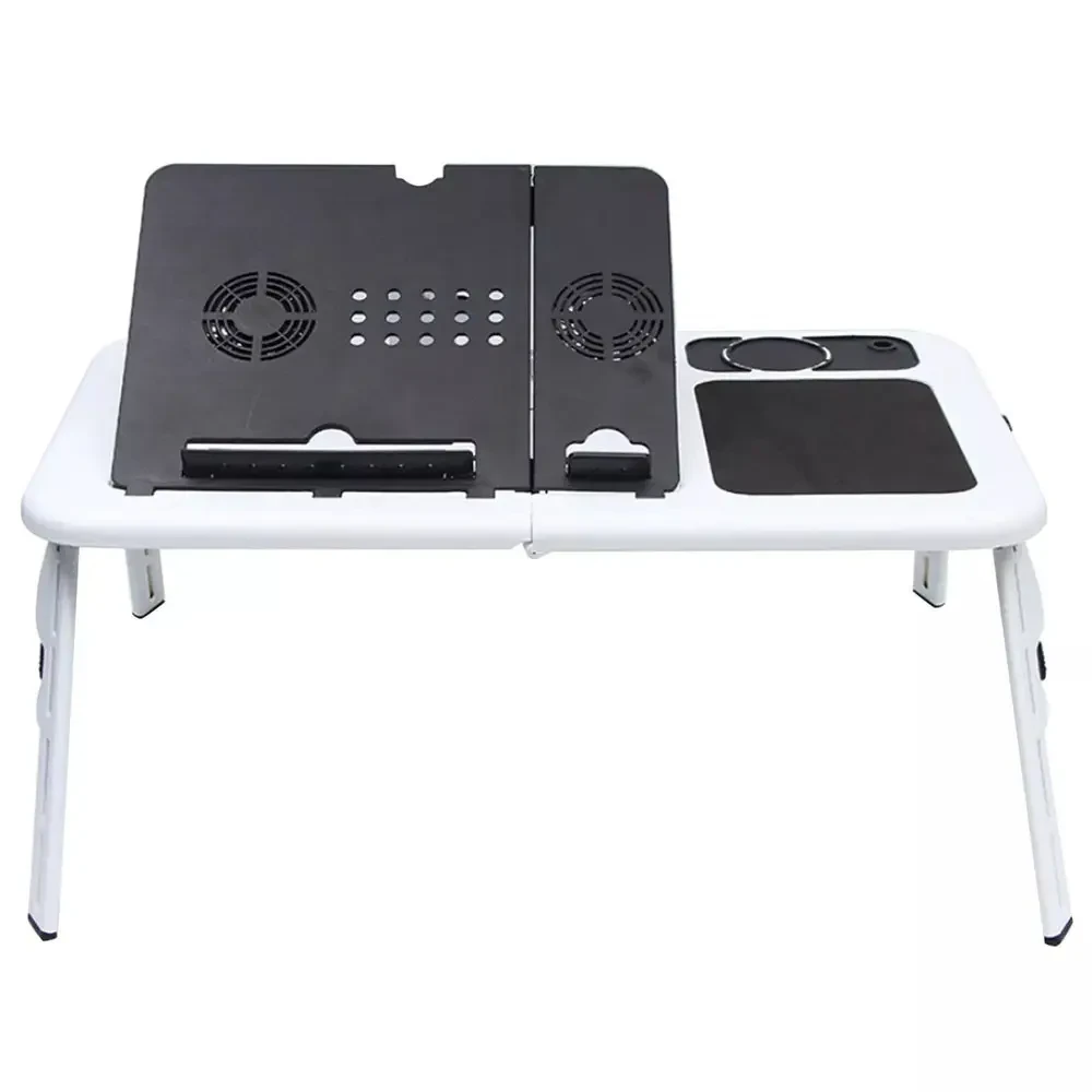 Портативный складной столик для ноутбука E-Table LD09 (постельный стол Е-тейбл) подставка для ноутбука с 2-мя - фото 5 - id-p202221419