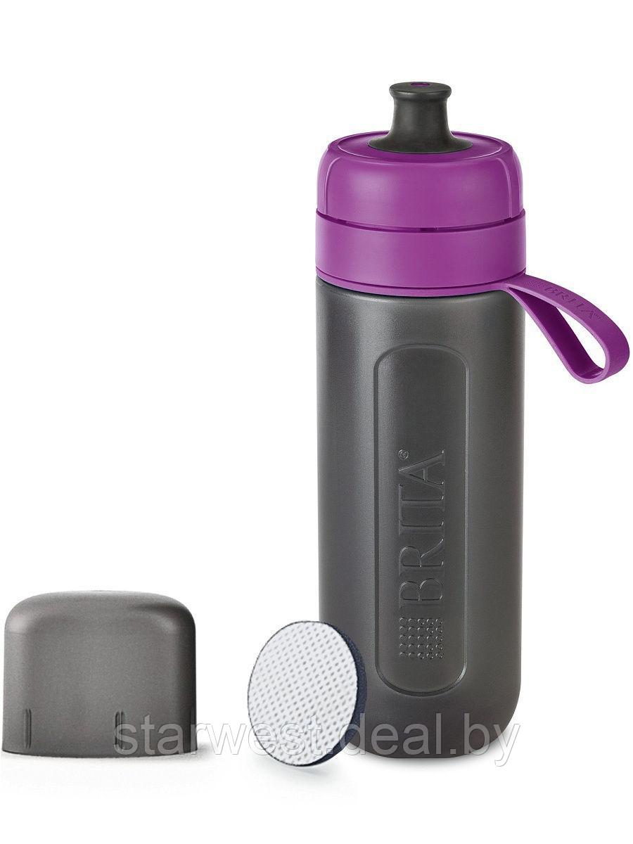 Brita FILL&GO ACTIVE 0,6 л (фиолетовый) Фильтр-бутылка для очистки воды - фото 2 - id-p129707588