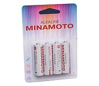 Батарейки MINAMOTO Alkaline LR6 (AA) 4BP (4 шт./упаковка)