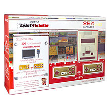Игровая приставка Retro Genesis 8 Bit HD Wireless 300 игр HDMI