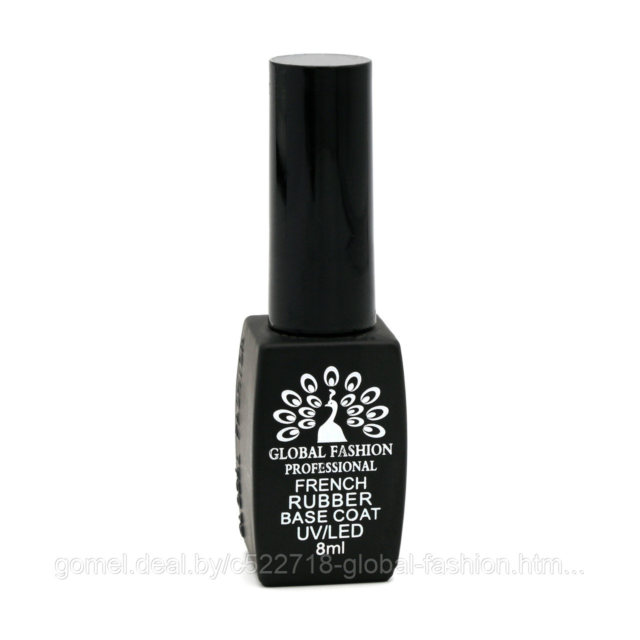 Каучуковая база для гель лака френч, Rubber Base Coat French, 8 мл., Global Fashion 07 - фото 5 - id-p151089961