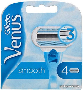 Сменные кассеты для бритья Gillette Venus Smooth (4 шт) 3014260262709