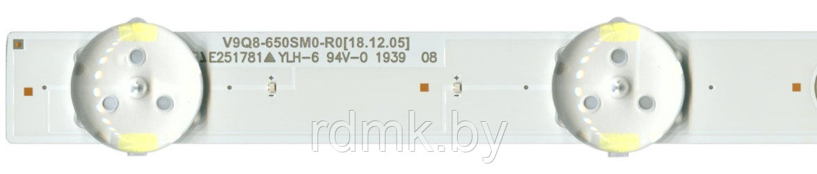 Светодиодная планка для ЖК панелей Samsung 65" V9Q8-650SM0-R0 - фото 3 - id-p202233106