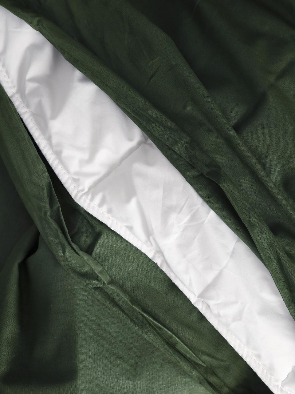 Комплект постельного полуторный Emily 70, Темно-зеленый - фото 4 - id-p162472501