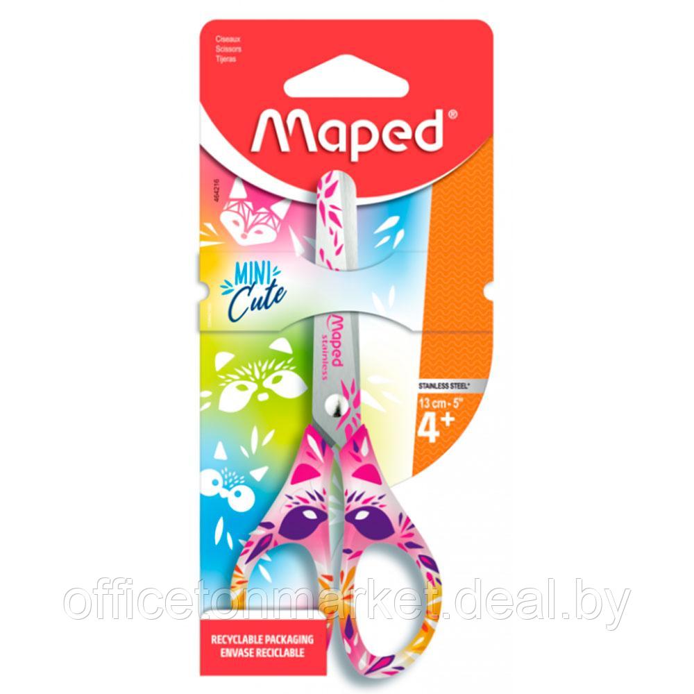 Ножницы Maped "Mini cute", 13 см, голубой, розовый - фото 2 - id-p202234211