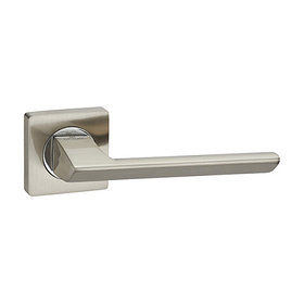 Ручка дверная Модерн E7 SN/PC (матовый никель/хром)